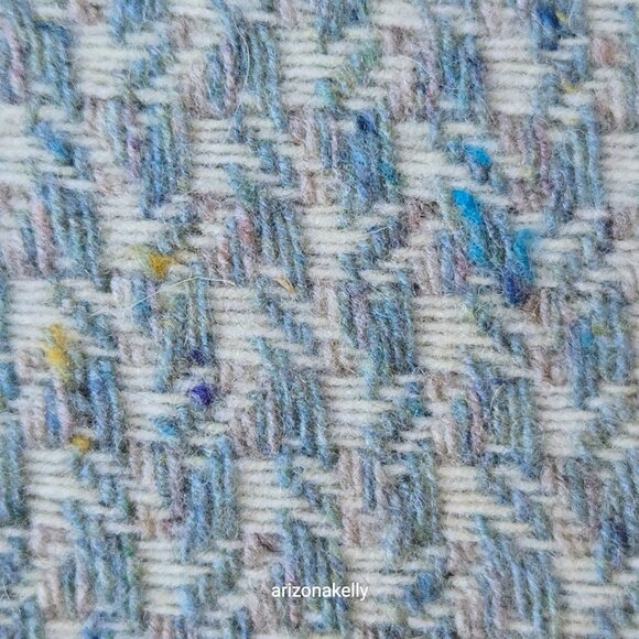 NWOT Woven Wool Tweed Scarf from Portugal - Picture 11 of 12